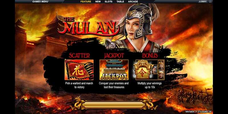 The Mulan Live22 Slot