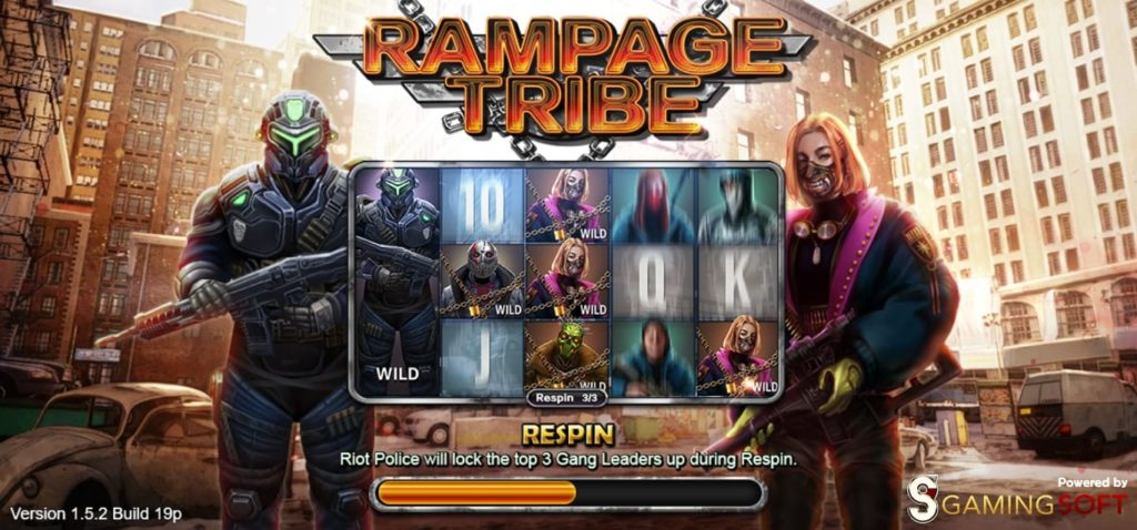 rampage tribe live22 slot games