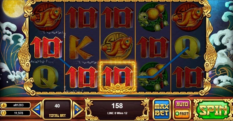 mystery lake of pearl live22 slot online
