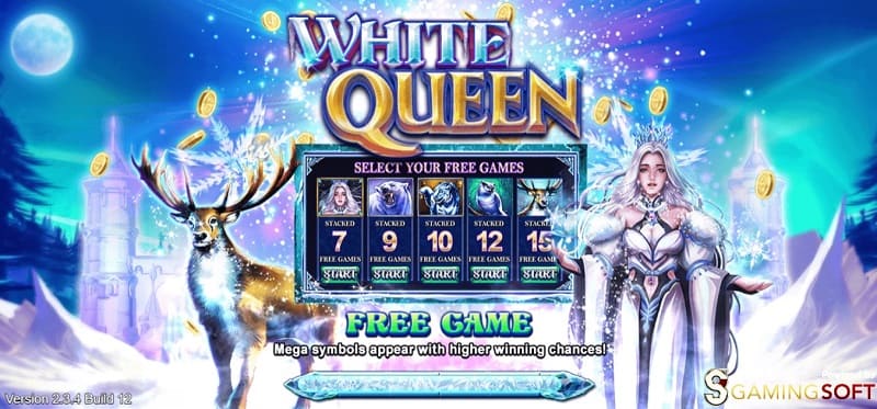 white queen live22 slot