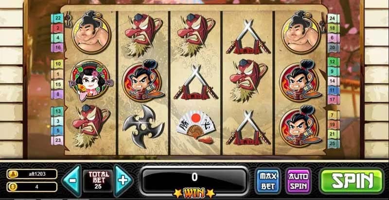 Samurai Heroes slot Live22